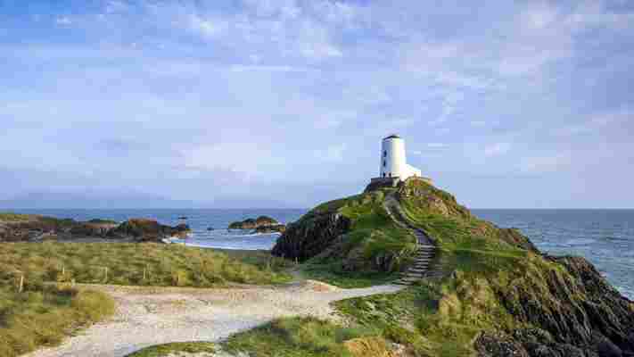 The Welsh island dedicated to love