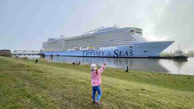 The Odyssey of the Seas Reaches Key Construction Milestone